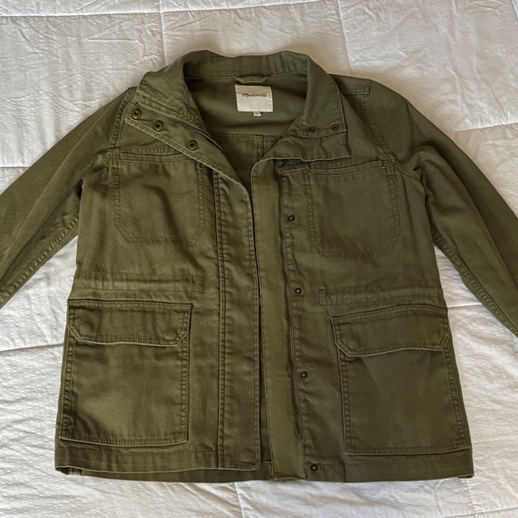 Madewell Jackets & Blazers - Madewell Olive Green Utility Jacket